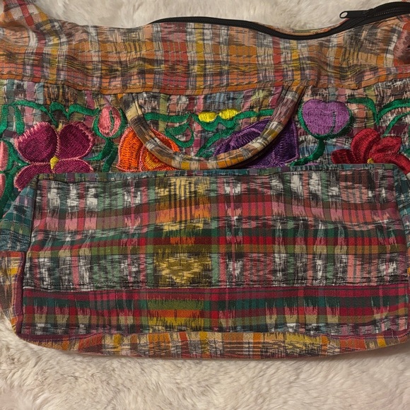 Colorful Floral Embroidered Women's Bag - Picture 8 of 8
